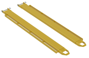 Steel Pin Style Fork Extensions with Load Rails 5